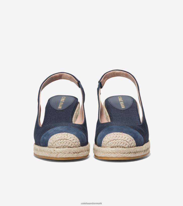 Cole Haan cloudfeel espadrille wedge slingback navy blazer PPZZ2D35 Kvinder fodtøj