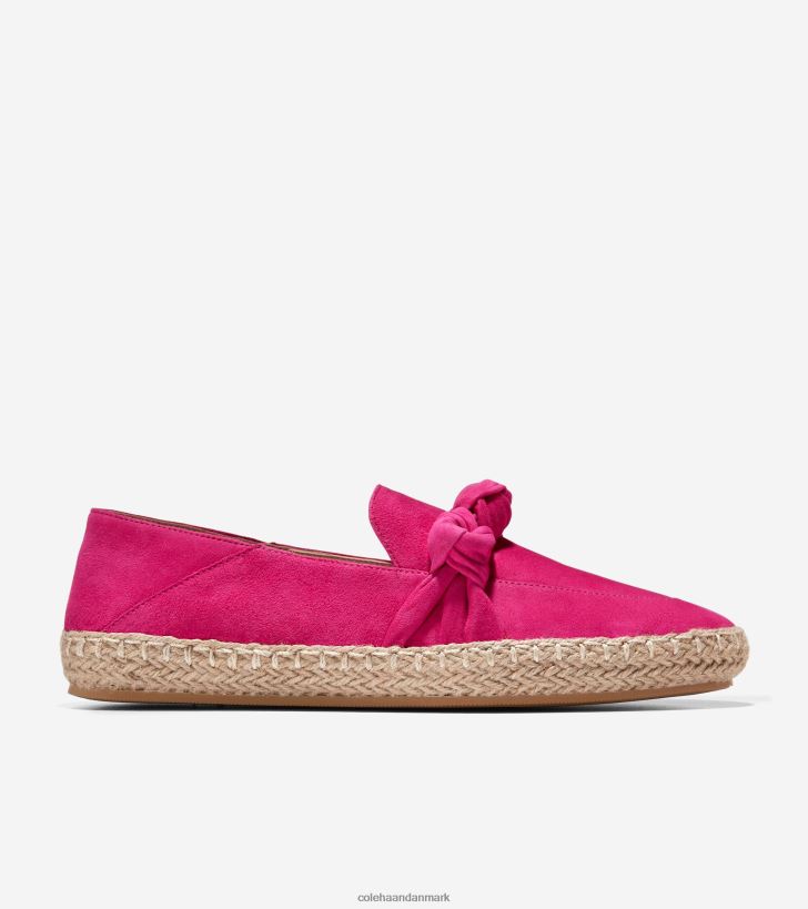 Cole Haan cloudfeel knyttet espadrille pink påfugl ruskind PPZZ2D224 Kvinder fodtøj
