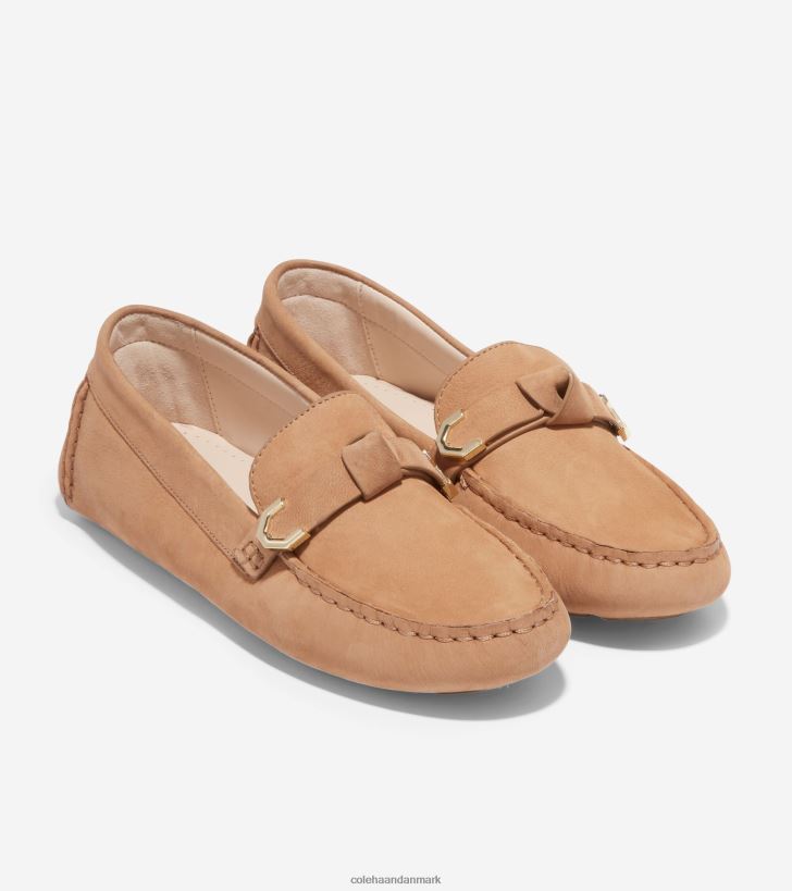 Cole Haan evelyn bue driver birk beige nubuck PPZZ2D73 Kvinder fodtøj