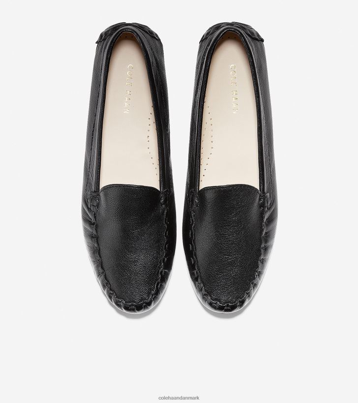 Cole Haan evelyn driver sort læder PPZZ2D67 Kvinder fodtøj