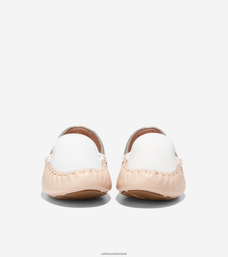 Cole Haan evelyn driver tan-metallisk-elfenben PPZZ2D65 Kvinder fodtøj