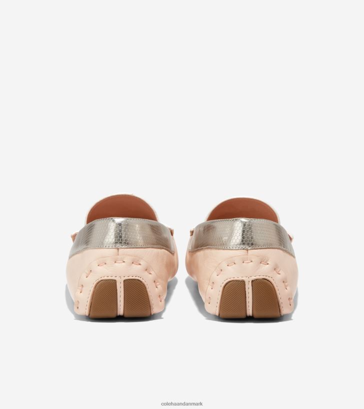 Cole Haan evelyn driver tan-metallisk-elfenben PPZZ2D65 Kvinder fodtøj