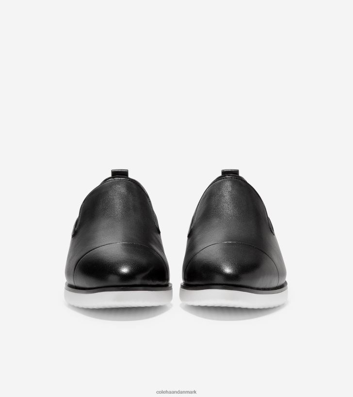 Cole Haan grand ambition slip-on loafer sort læder PPZZ2D203 Kvinder fodtøj