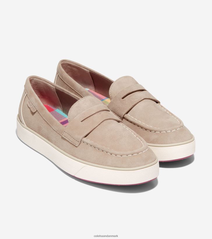 Cole Haan nantucket 2.0 penny loafer mørtel-birke-hvid PPZZ2D93 Kvinder fodtøj