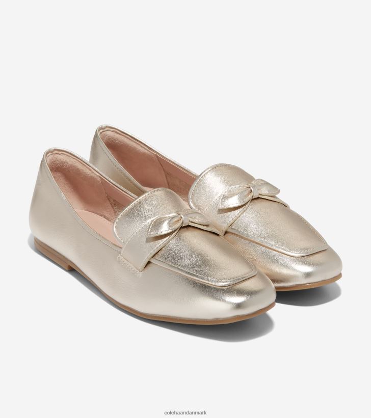 Cole Haan york bow loafer guld PPZZ2D137 Kvinder fodtøj