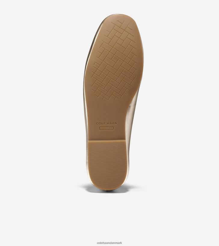 Cole Haan york bow loafer guld PPZZ2D137 Kvinder fodtøj