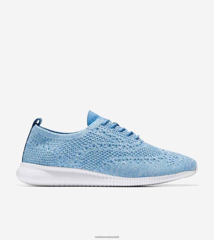 Cole Haan 2.zerogrand oxford azurblå-optisk hvid stitchlite PPZZ2D45 Kvinder fodtøj