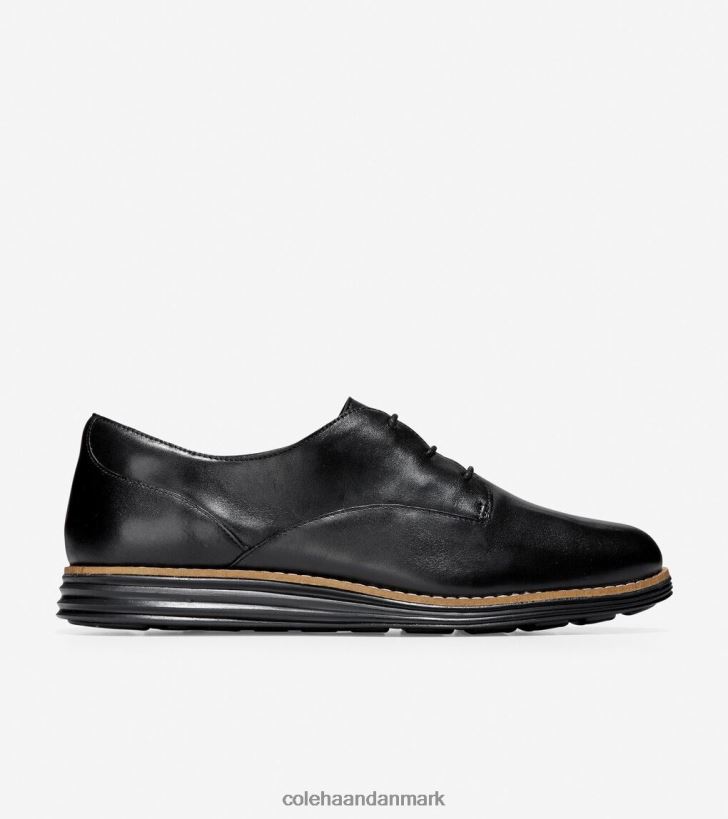 Cole Haan originalgrand plain oxford sort læder PPZZ2D170 Kvinder fodtøj