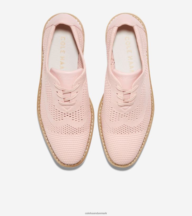 Cole Haan originalgrand platform vingespids oxford rose røg stitchlite-elfenben PPZZ2D217 Kvinder fodtøj