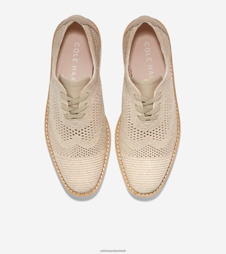 Cole Haan originalgrand platform vingespids oxford rug strik-elfenben stitchlite PPZZ2D218 Kvinder fodtøj