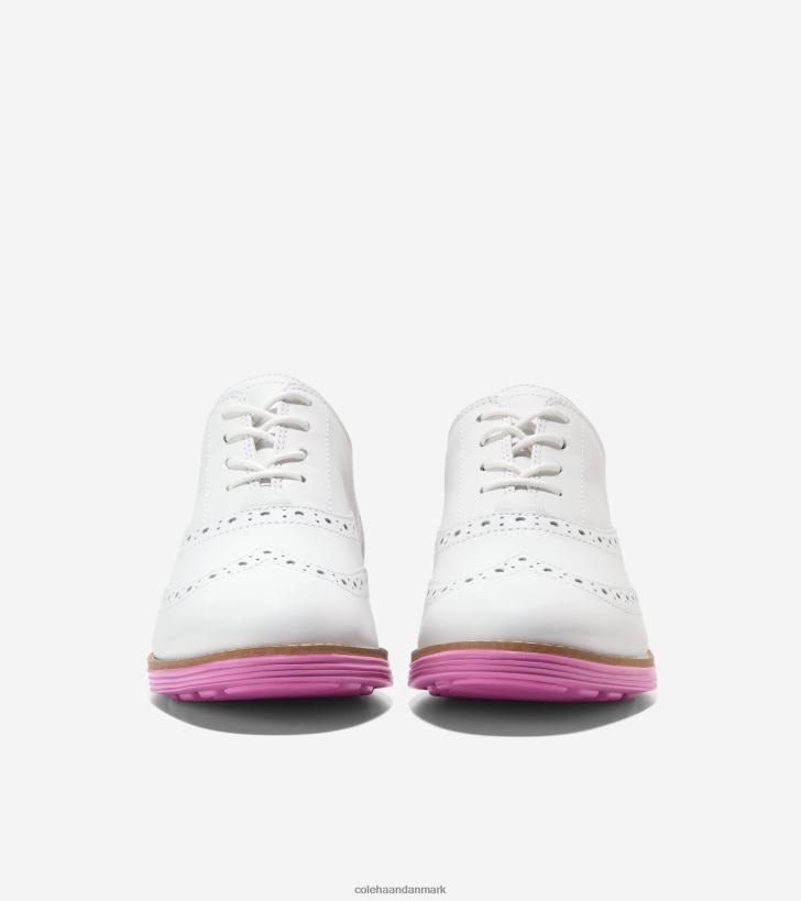 Cole Haan originalgrand vingespids oxford optisk hvid-cyclamen PPZZ2D233 Kvinder fodtøj