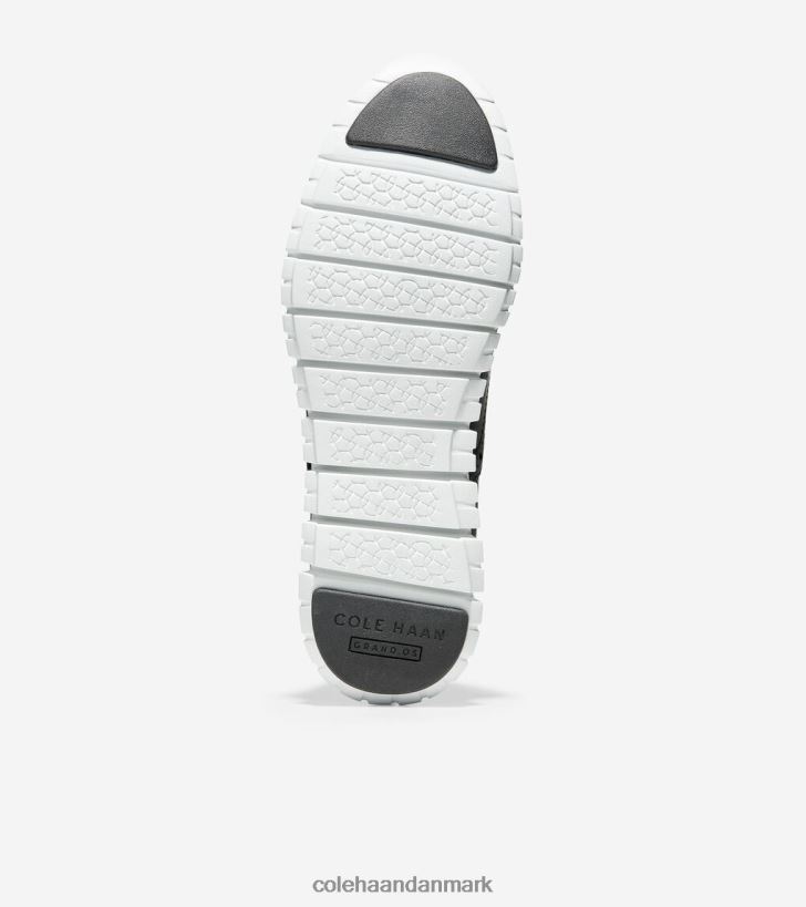 Cole Haan zerogrand vingespids oxford sort læder PPZZ2D156 Kvinder fodtøj