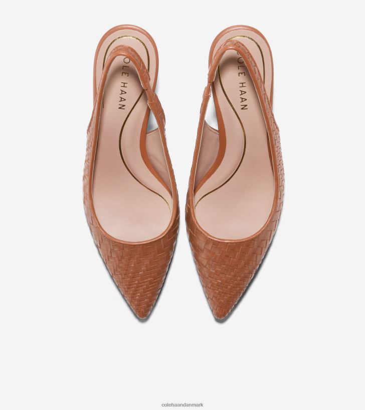 Cole Haan vandam sling back pumpe pekannød PPZZ2D149 Kvinder fodtøj