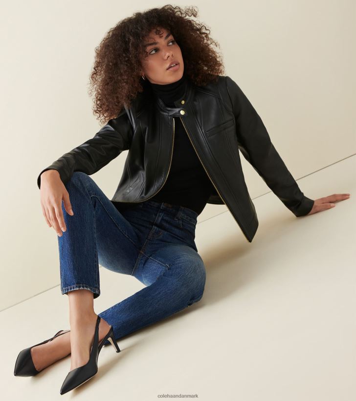 Cole Haan vandam sling back pumpe sort PPZZ2D152 Kvinder fodtøj