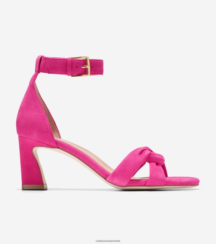 Cole Haan adella flettet sandal pink røllike ruskind PPZZ2D183 Kvinder fodtøj