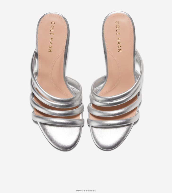 Cole Haan adella sandal sølv metallic PPZZ2D143 Kvinder fodtøj