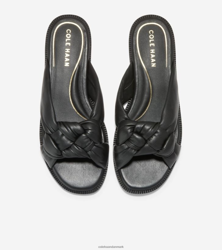 Cole Haan anica lux slip-on sandal sort PPZZ2D193 Kvinder fodtøj