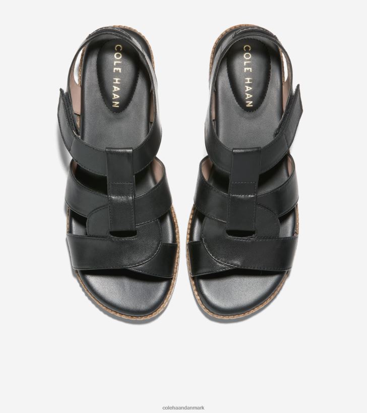 Cole Haan cloudfeel fisker-sandal hele dagen sort PPZZ2D163 Kvinder fodtøj