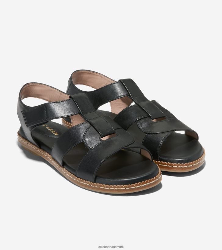 Cole Haan cloudfeel fisker-sandal hele dagen sort PPZZ2D163 Kvinder fodtøj