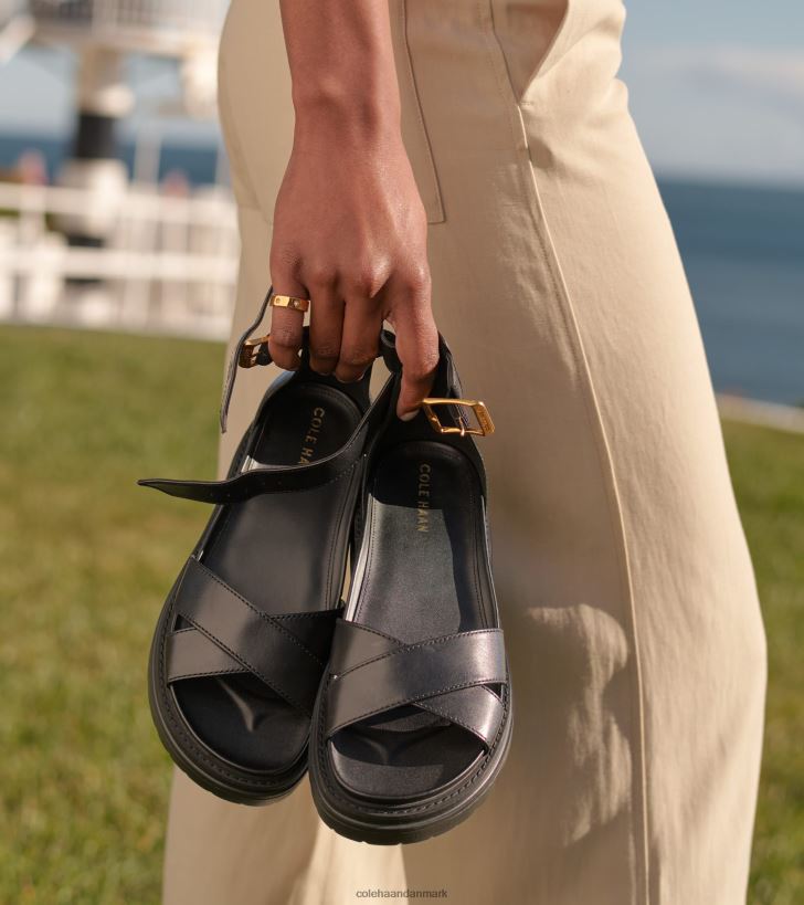 Cole Haan fraya sandal sort PPZZ2D5 Kvinder fodtøj