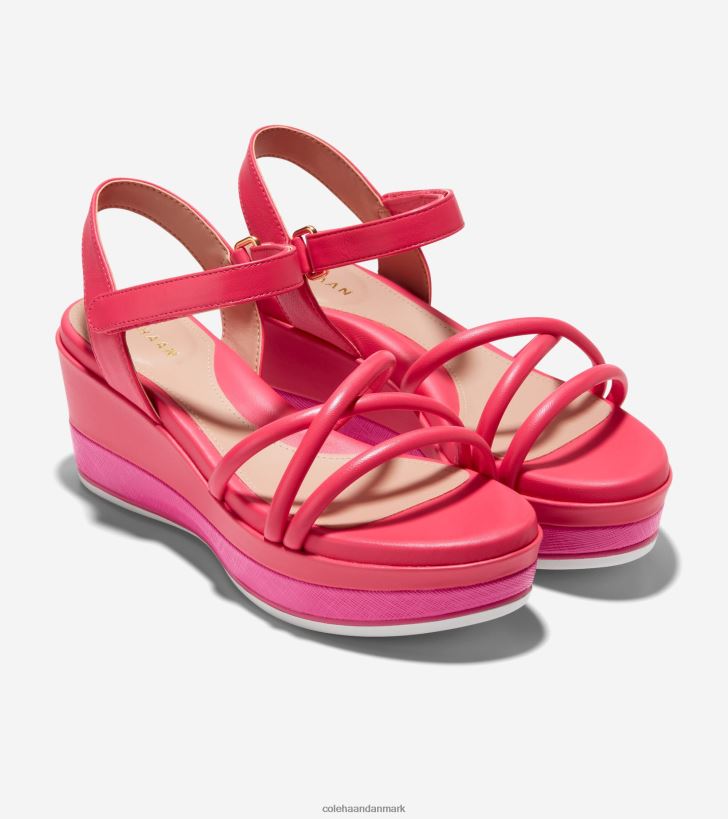 Cole Haan grand ambition addison flatform wedge geranium PPZZ2D114 Kvinder fodtøj