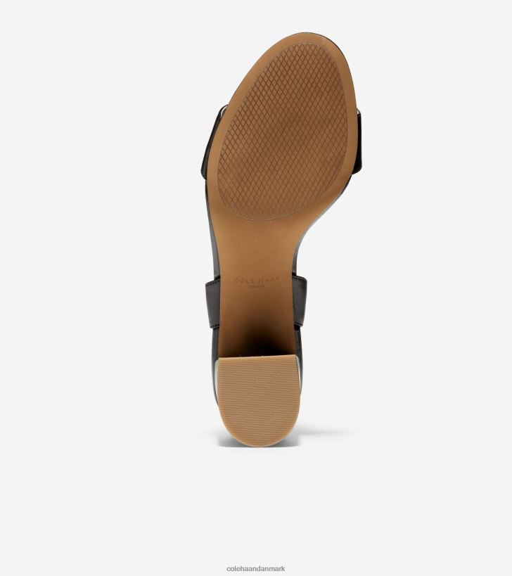 Cole Haan josie sandal med blokhæl sort læder PPZZ2D76 Kvinder fodtøj