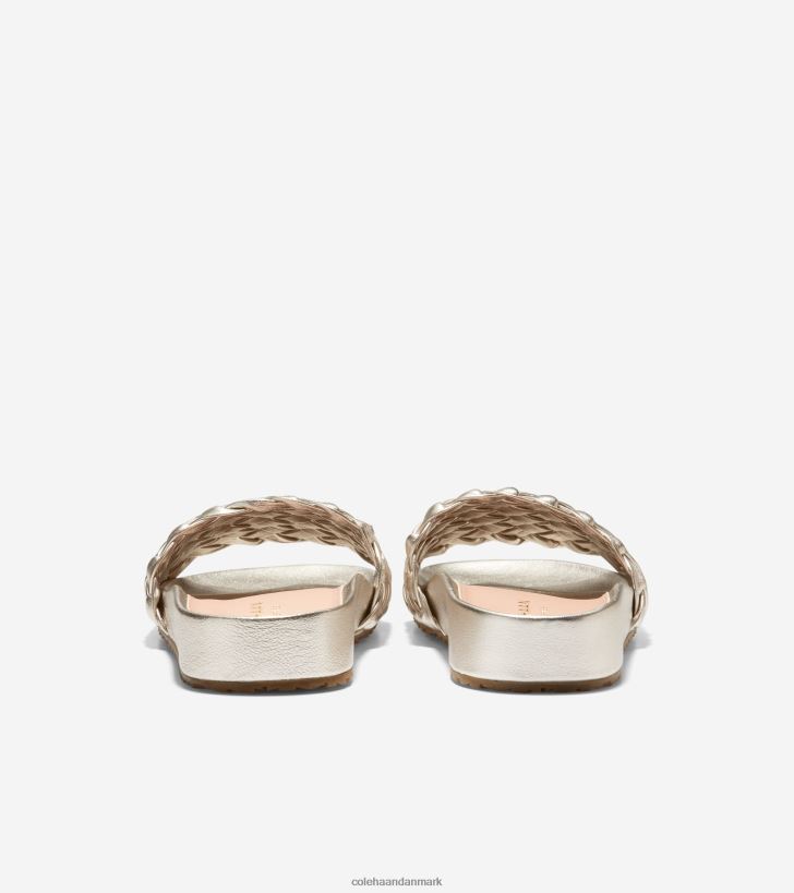 Cole Haan mojave glidesandaler blødt guld læder PPZZ2D48 Kvinder fodtøj