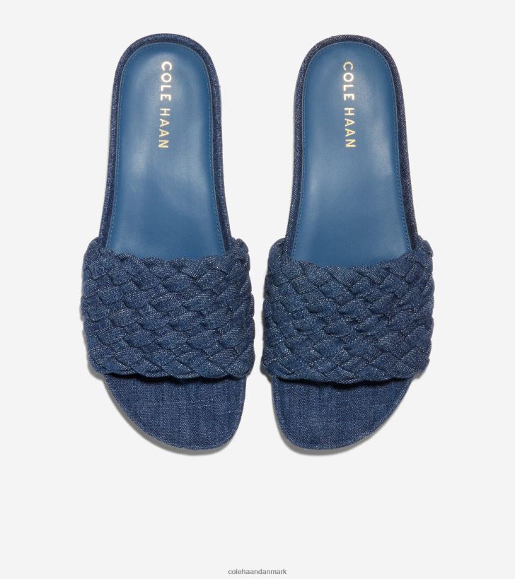 Cole Haan mojave glidesandaler denim PPZZ2D46 Kvinder fodtøj