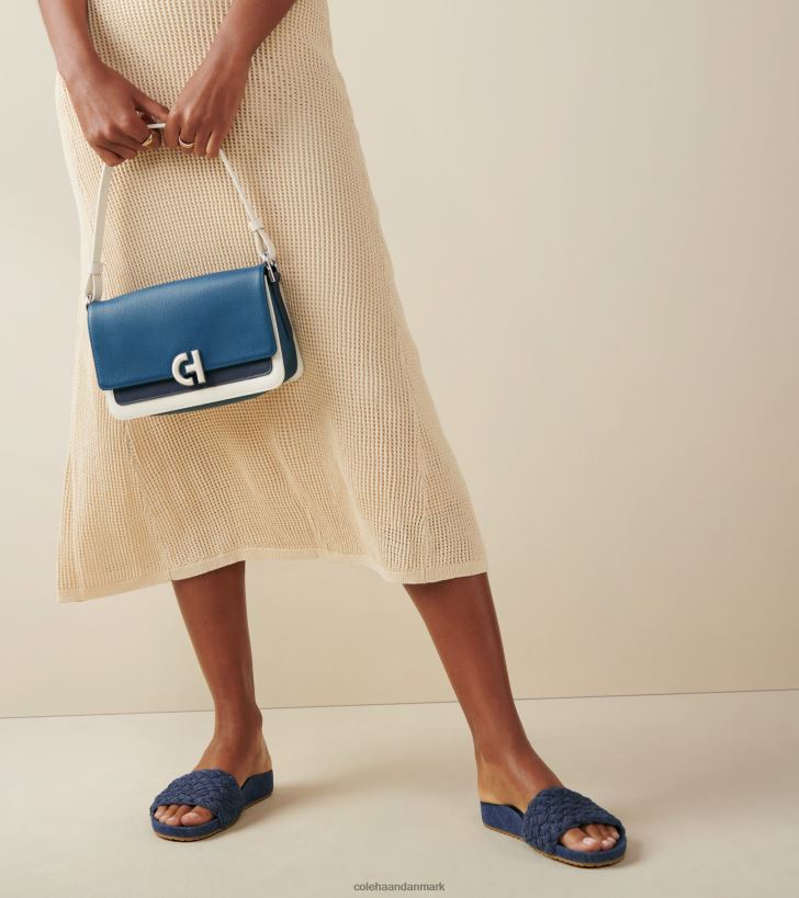 Cole Haan mojave glidesandaler denim PPZZ2D46 Kvinder fodtøj