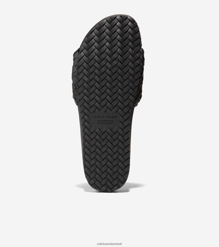 Cole Haan mojave glidesandaler sort læder PPZZ2D50 Kvinder fodtøj