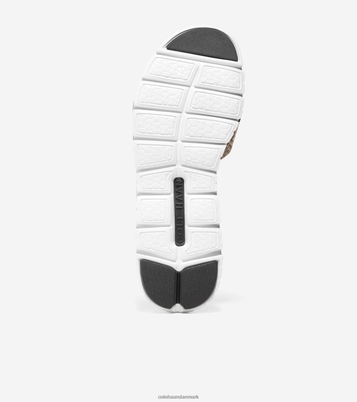 Cole Haan zerogrand sandal på kryds og tværs slangeprint-honning læder PPZZ2D83 Kvinder fodtøj