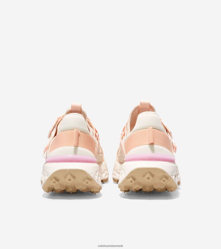 Cole Haan 5.zerogrand munk strop løbesko sølv pæon-fersken fuzz-elfenben PPZZ2D246 Kvinder fodtøj