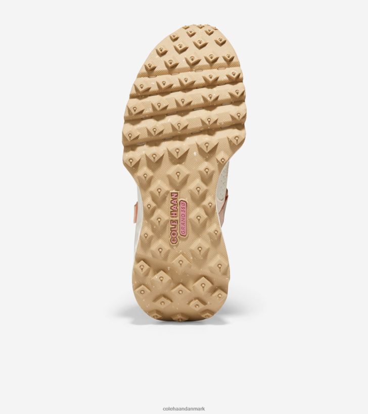 Cole Haan 5.zerogrand munk strop løbesko sølv pæon-fersken fuzz-elfenben PPZZ2D246 Kvinder fodtøj