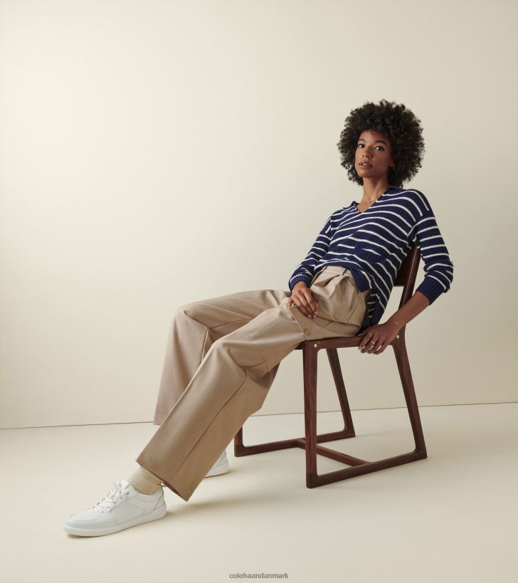 Cole Haan grand crosscourt moderne tennissneaker hvid-argento PPZZ2D208 Kvinder fodtøj