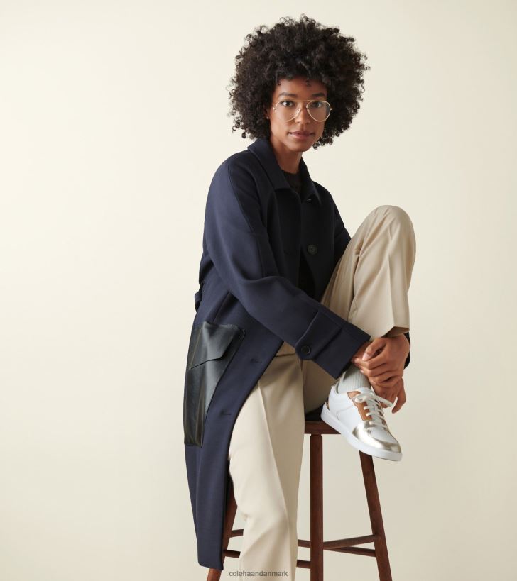 Cole Haan grand crosscourt moderne tennissneaker optik hvid-blødt guld metallic PPZZ2D204 Kvinder fodtøj