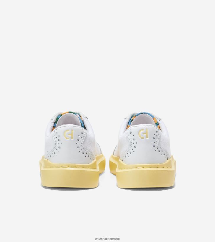 Cole Haan grandpro rally canvas t-toe sneaker optisk hvid-citron PPZZ2D39 Kvinder fodtøj