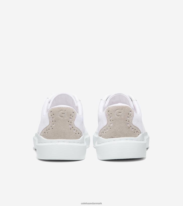 Cole Haan grandpro rally t-toe sneaker optisk hviddue PPZZ2D37 Kvinder fodtøj
