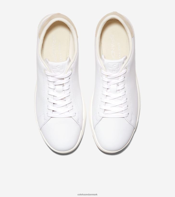 Cole Haan grandpro tennissneaker optisk hvidt læder PPZZ2D147 Kvinder fodtøj