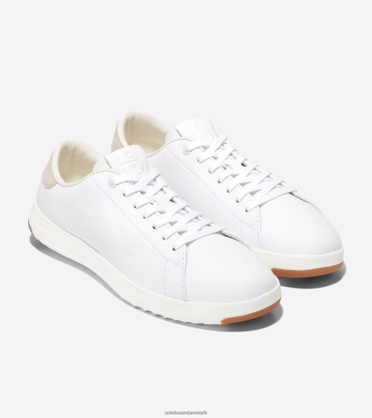 Cole Haan grandpro tennissneaker optisk hvidt læder PPZZ2D147 Kvinder fodtøj