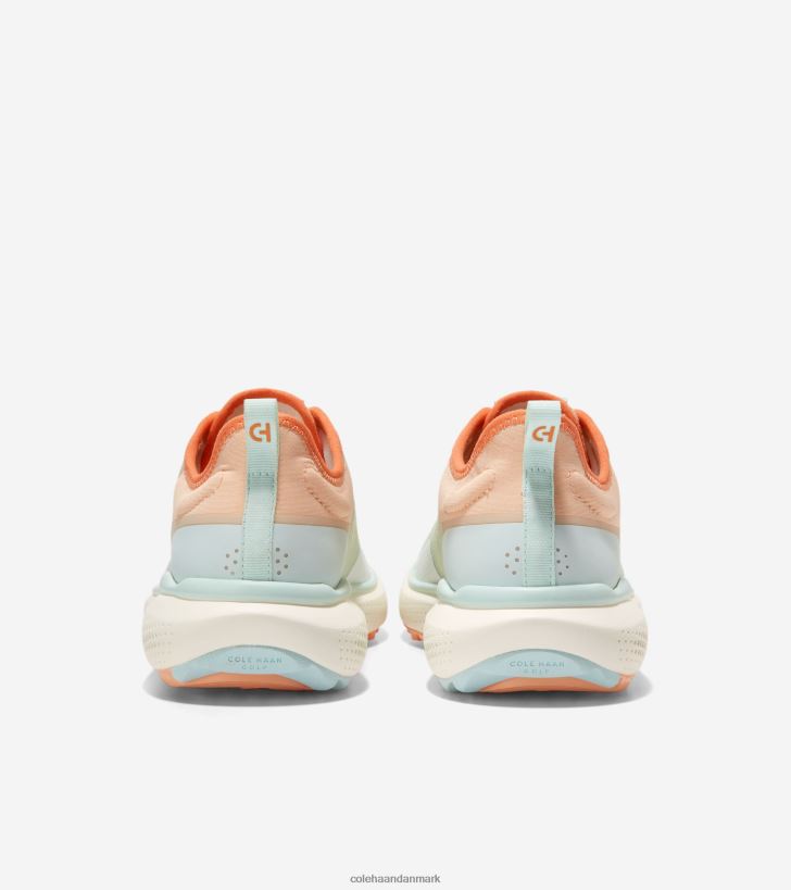 Cole Haan zerogrand fairway golfsko elfenben-optisk hvid-blå glas-fersken PPZZ2D119 Kvinder fodtøj