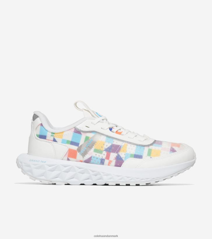 Cole Haan zerogrand outpace 3 løbesko hvid-pride multicolor PPZZ2D57 Kvinder fodtøj