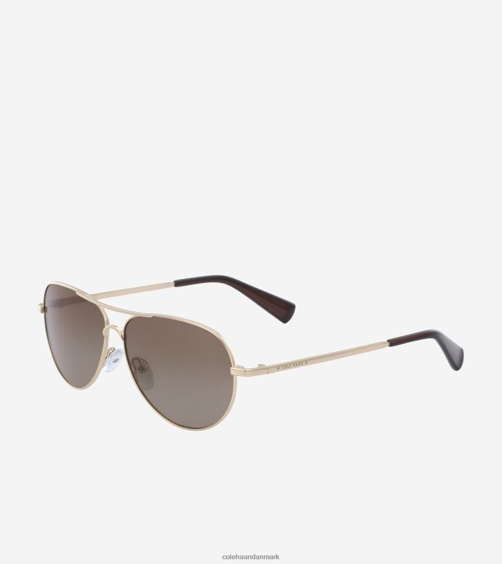 Cole Haan klassiske aviator solbriller guld PPZZ2D528 Kvinder tilbehør
