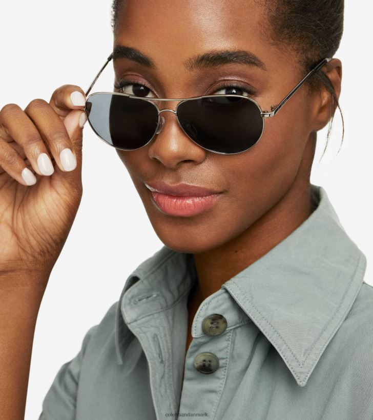 Cole Haan klassiske aviator solbriller sølv PPZZ2D529 Kvinder tilbehør