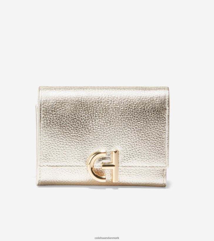 Cole Haan inwood trefoldet pung guld PPZZ2D489 Kvinder tilbehør
