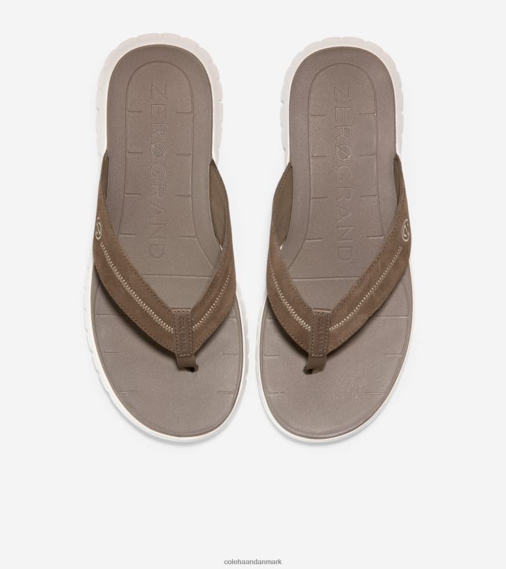 Cole Haan zerogrand string sandal flodsten-østerssvamp PPZZ2D338 Mænd fodtøj