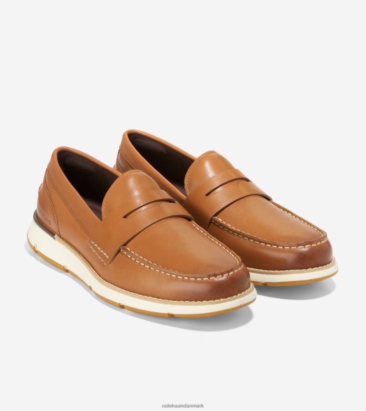 Cole Haan 4.zerogrand loafer britisk tan-elfenben PPZZ2D454 Mænd fodtøj