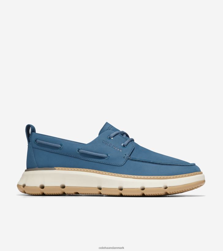 Cole Haan 4.zerogrand regatta bådsko fænrik blå-angora-gummi PPZZ2D255 Mænd fodtøj