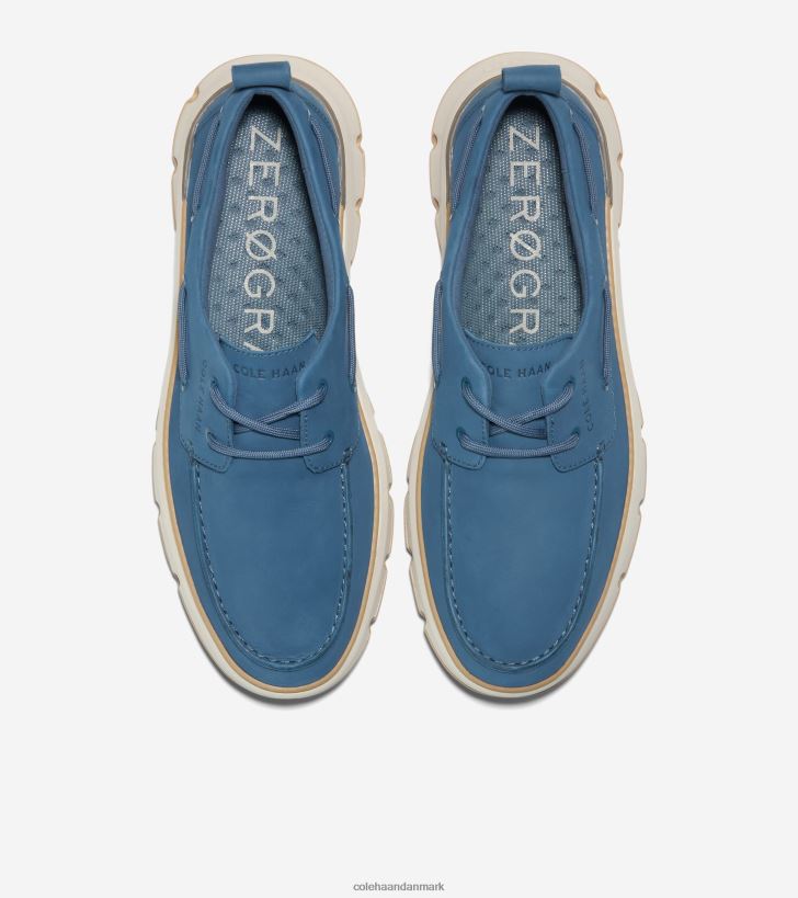 Cole Haan 4.zerogrand regatta bådsko fænrik blå-angora-gummi PPZZ2D255 Mænd fodtøj