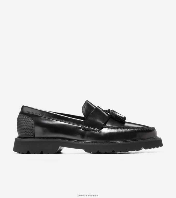Cole Haan american classics kvast loafer sort børste PPZZ2D449 Mænd fodtøj