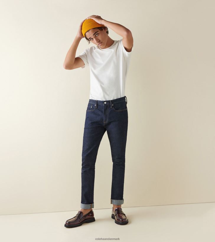 Cole Haan amerikanske klassikere penny loafer dyb bordeaux-sort PPZZ2D376 Mænd fodtøj